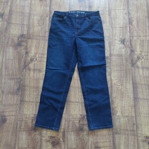 Reitmans High Waist Vintage Dark Blue Denim Jeans 32